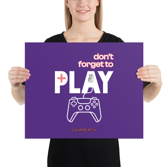 20" x 16" Horizontal Poster